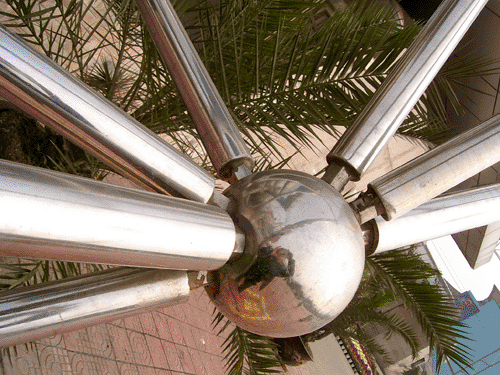 沅江不锈钢螺栓球网架