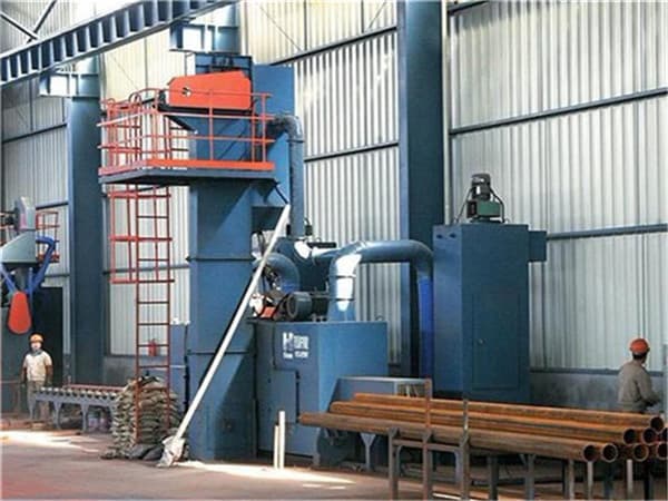 沅江网架杆件抛丸